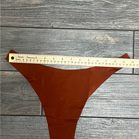 NWT Free People Hah High End Thong Size Large Bronze Panty Underwear Lingerie L - Picture 6 of 10
